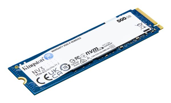 SSD Kingston NV3 500 go NVMe  - Format M.2 2280 - SNV3S/500G