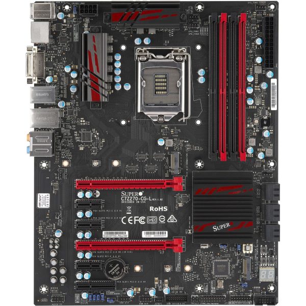Carte mère, Supermicro MBD-C7Z270-CG-L-O - MBD-C7Z270-CG-L-O