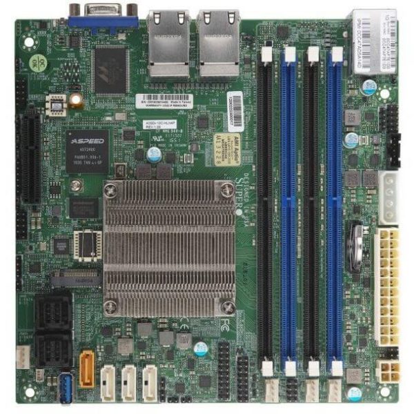 Carte mère, Supermicro MBD-A2SDI-12C-HLN4F-O - MBD-A2SDI-12C-HLN4F-O