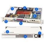 Chassis supermicro CSE-513L-410B - CSE-513L-410B