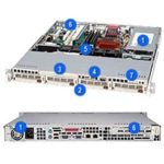 Chassis supermicro CSE-813MT-300C - CSE-813MT-300C