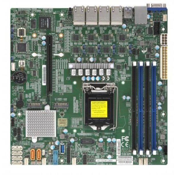 Carte mère, Supermicro MBD-X11SCM-LN8F-B - MBD-X11SCM-LN8F-B