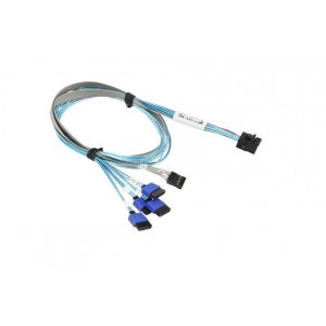 Cable mini SAS HD avec Sideband vers 4 SATA - CBL-SAST-0948