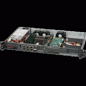 Serveur 1U Xeon D-1518 4 coeurs 200w 6 LAN Giga - SYS-5018D-FN8T