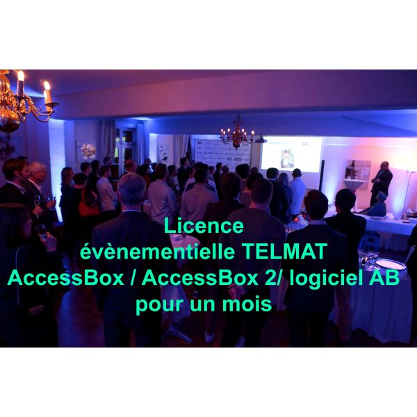 Licence évènementielle 100 conn. sup. 1 mois - ABLO1M0100