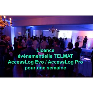 Location licence AL évènement 200 conn. 1 semaine - ALLO1S0200