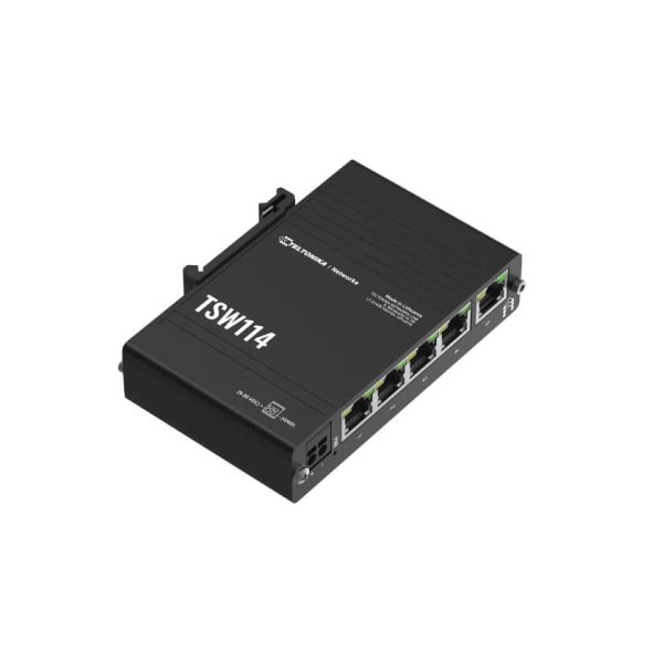 Switch industriel 5 ports Giga rail din IP30 - TSW114