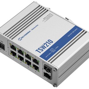 Switch industriel 8 ports Giga + 2 SFP IP30 - TSW210