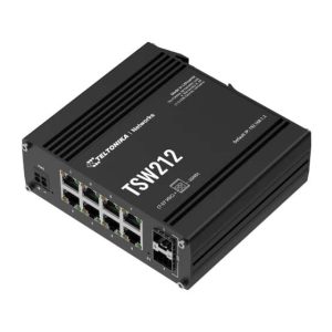 Switch industriel L2 8 ports Giga + 2 SFP IP30 - TSW212