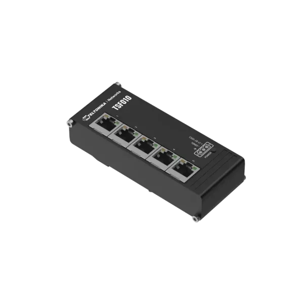 Switch industriel 5 ports 100Mbits IP30 -40/+75°C - TSF010
