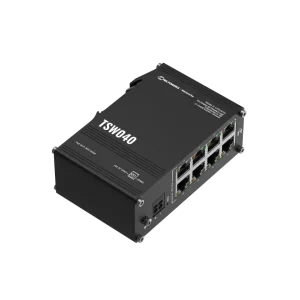 Switch indus 8 ports 100Mbt PoE 30W IP30 -40/+75°C - TSW040