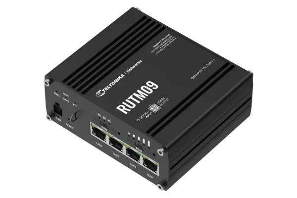 Routeur industriel LTE Cat6  dual sim 4 Giga GNSS - RUTM09