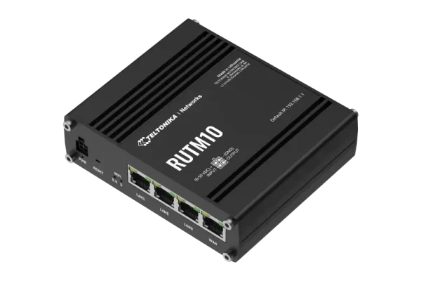 Routeur industriel 4 ports Giga Wifi 5 M2M - RUTM10