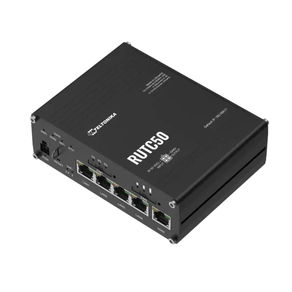 Routeur LTE Cat20 5G dual sim Wifi 6 ant. ext. - RUTC50