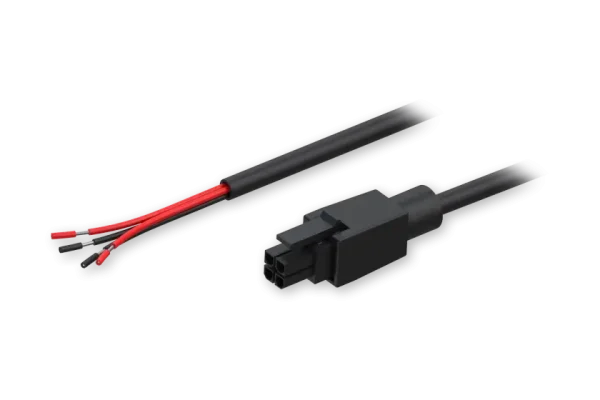 Power cable with 4-way open wire - PR2PL15B