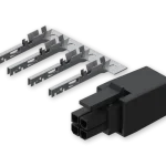4-PIN plug with contact terminals - PR4MK04K