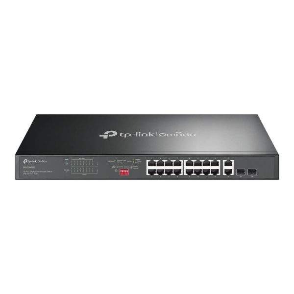 Switch L1 16 ports Giga POE+ 250W + 2 Combo Giga - DS1018GMP