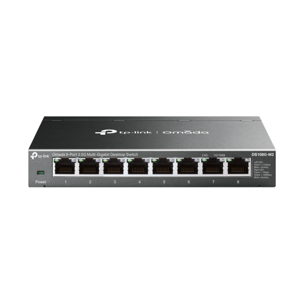 Switch L1 Omada Desktop 8 ports 2,5G non administ. - DS108G-M2