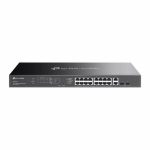 Switch Omada 16 ports Gig POE+ 250W + 2 SFP + 2 RJ - ES220GMP