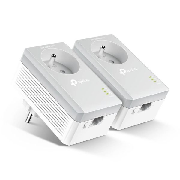 Kit 2 adapt. CPL 600Mbits Fast ethernet M/F