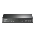 Switch de bureau 9 ports 10/100 dont 8 POE+ (65W)