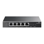 Switch PoE Giga  5 ports dont 1 PoE++ PD &  4 PoE+ - TL-SG1005P-PD