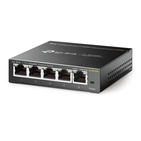 Switch de bureau 5 ports Gigabit métallique - TL-SG105S