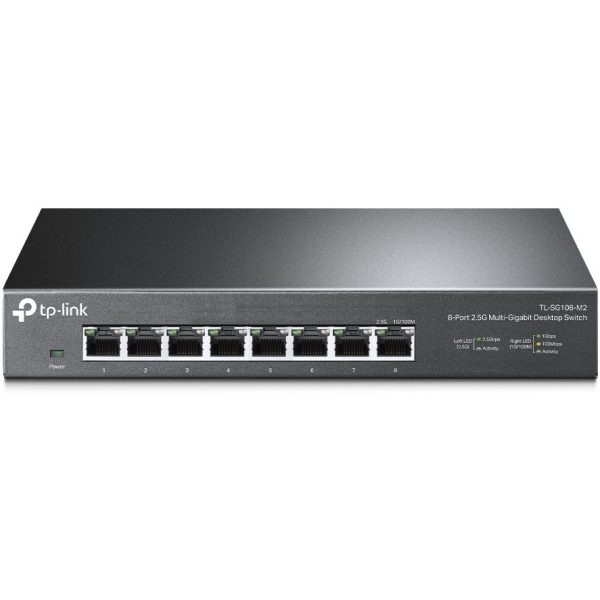 Switch 8 ports 2.5Giga métallique - TL-SG108-M2