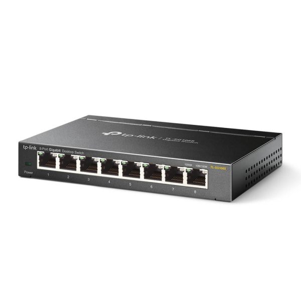 Switch de bureau 8 ports Gigabit métallique - TL-SG108S