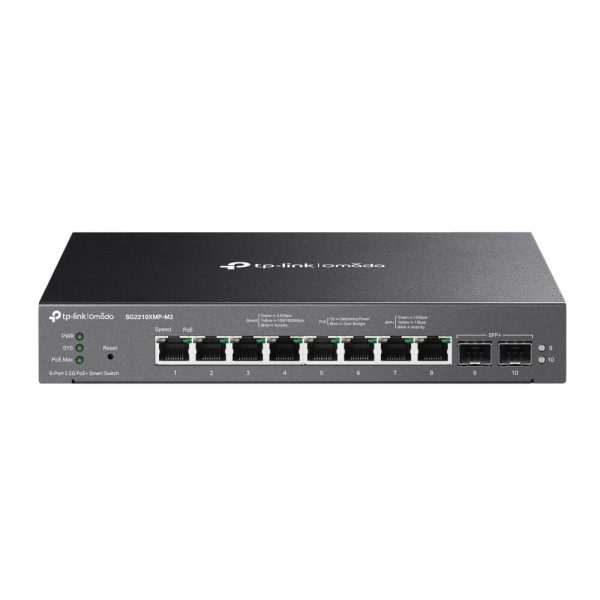 Switch 8 ports 2,5 Giga POE+ 160 W - 2 SFP+ - SG2210XMP-M2