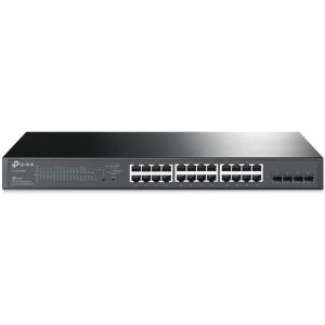 Switch 19" 24 ports Giga POE+ 250 W + 4 SFP - TL-SG2428P