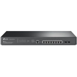 Switch 19" 8 ports PoE 2,5 Giga +  2 SFP+ - TL-SG3210XHP-M2