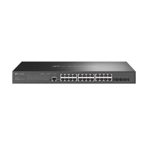 Switch 19" 24 ports Giga POE+ 384 W + 4 SFP