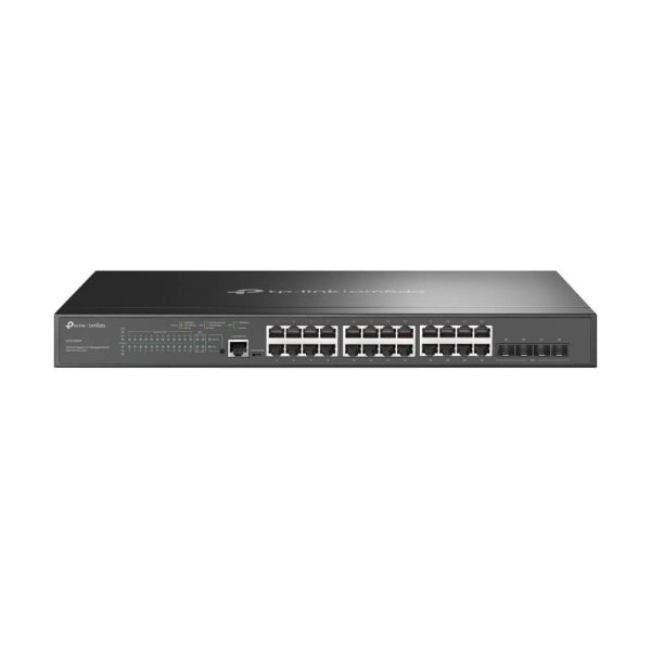 Switch 19" 24 ports Giga POE+ 384 W + 4 SFP