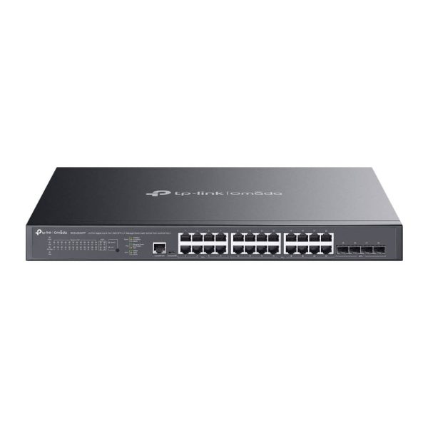 Switch 19" 24 ports Giga POE (500W) et 4 SFP+ 10G - SG3428XMPP