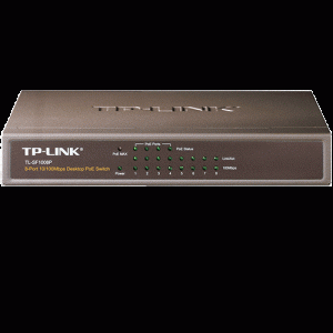 Switch 8 ports 100Mbits dont 4 PoE 50W - TL-SF1008P