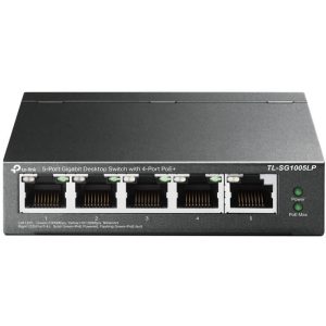 Switch 5 ports Giga dont 4 PoE 40 W - TL-SG1005LP
