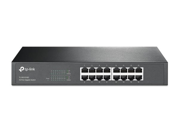 Switch 16 ports Giga métallique - TL-SG1016D