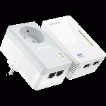 Kit CPL Wifi 500Mbits 1 adapt. Wifi 300n + 2RJ45 - TL-WPA4225 KIT