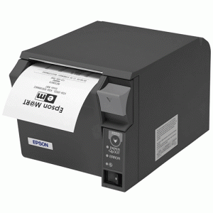 Imprimante tickets de caisse TMT70II USB noire - C31CD38032