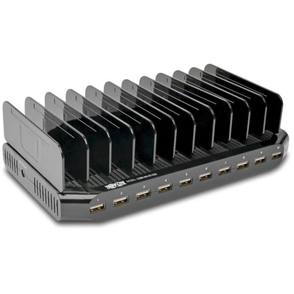 Station de charge USB à 10 ports 12V 8A (96W) - U280-010-ST-CEE