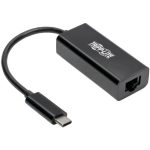 Adapt. rés. USB-C vers Giga compat. Thunder.3 noir - U436-06N-GB