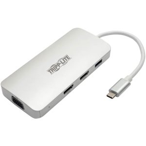 Dock Station USB C HDMI VGA USB 3.2 Chargeur 100W - U442-DOCK12-S