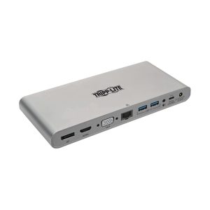 Station d'acceuil USB-C 3 écrans LAN Chargeur 100W - U442-DOCK4-INT