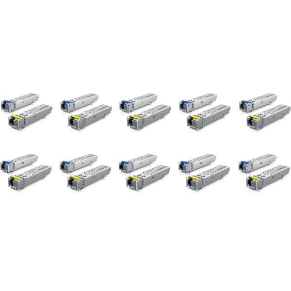 Pack de 20 modules SFP 1Giga monomode WDM - UACC-OM-SM-1G-S-20