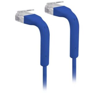 Cordon RJ45 formable 8m ultra fin Cat6 bleu - U-CABLE-PATCH-8M-RJ45-BL