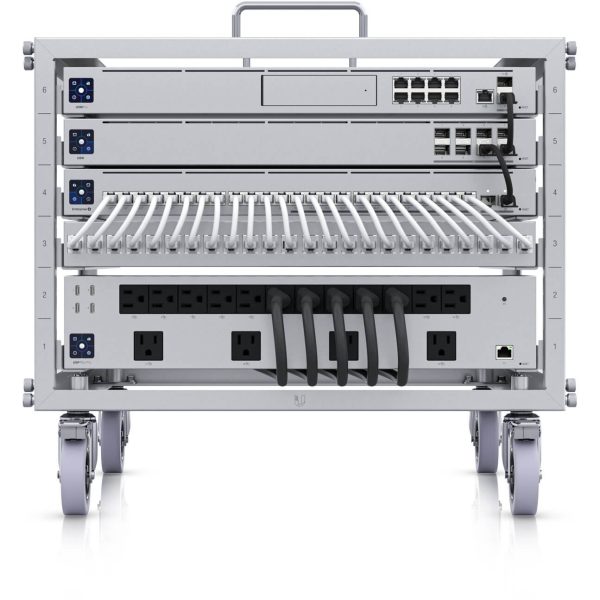 Batirack sur roulette 6U - U-RACK-6U-TL
