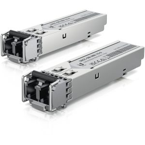 Pack de 2 modules SFP Giga multi. LC duplex 550m - UACC-OM-MM-1G-D-2