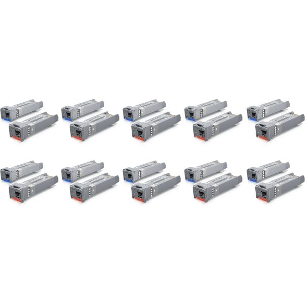 Pack de 20 modules SFP+ 10Giga monomode WDM 10Km - UACC-OM-SM-10G-S-20