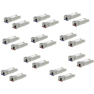 Pack de 20 modules SFP+ 10Giga SM WDM 10km 1x LC - UF-SM-10G-S-20